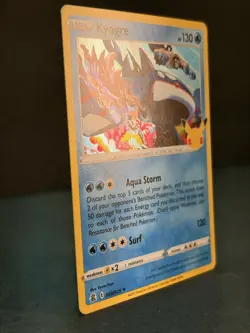 Kyogre & Groudon Celebrations Holo Rare 2 Card Set NM Pokemon 25th Anniversary - Image 5