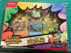Pokemon TCG Ascended Heroes First Partners Deluxe Pin Collection Box Sealed New - Image 1