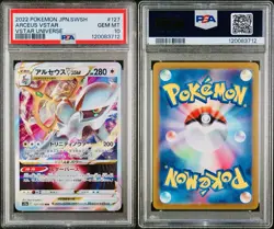 POKEMON PSA 10 ARCEUS VSTAR 127/172 s12a VSTAR UNIVERSE JAPANESE 2022! - Image 3