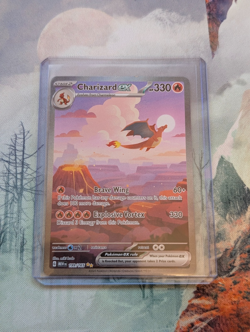 Pokemon TCG Charizard EX 199/165 SV 151 Special Illustration Rare LP - SEE PICS! - Image 3