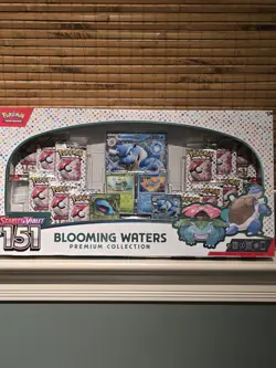 Pokemon TCG Blooming Waters Premium Collection Scarlet Violet 151 New Sealed - Image 1
