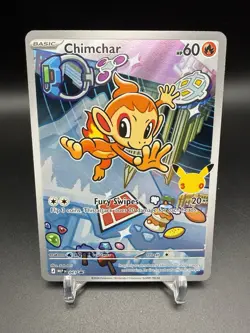 Chimchar- 041 Black Star Promo - First Partner Illustration Collection Pokemon - Image 1
