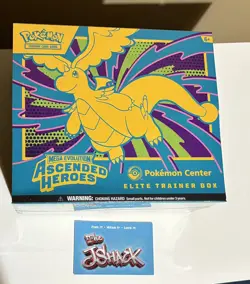 Pokemon Center Ascended Heroes ETB | Factory Sealed | Pokemon TCG - Image 1