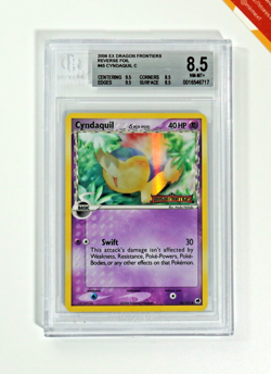 Pokemon BGS 8.5 Cyndaquil Delta Species #45 Rev Foil Ex Dragon Frontiers English - Image 1
