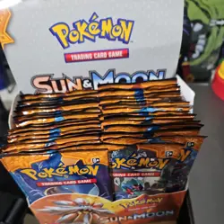 Lot of 32 Pokemon Sun And Moon {Fake} base set box of packs - Image 2