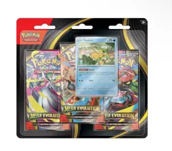 Pokemon TCG Mega Evolution 3 Pack Blister ME01 Psyduck *Lot of 4* (PRE-SALE) - Image 1