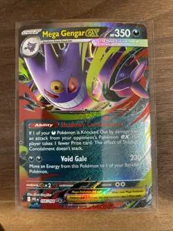 Mega Gengar Ex Pokemon TCG Phantasmal Flames 056/094 Mega Battle Deck NM - Image 1