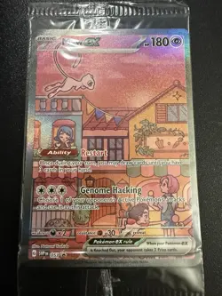 Mew ex SVP 053 Pokemon TCG Scarlet Violet 151 Black Star Promo Full Art SEALED - Image 2