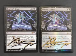 MTG Praetor's Grasp 1023 Secret Lair Foil & Non-Foil Signed Riyou Kamei aca576 - Image 1