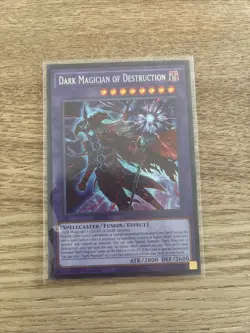 Yugioh! Dark Magician of Destruction Maze of the Muertos MZMU-EN011 Secret Rare - Image 1