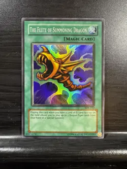 YuGiOh! | The Flute Of Summoning Dragon | SDK-042 | Super Rare Holo | LP-NM - Image 1