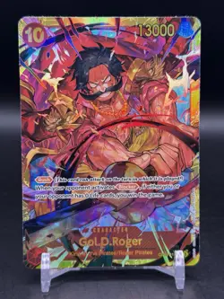 Gol D Roger OP09-118 SEC Secret Rare Emperors In The New World One Piece NM - Image 1
