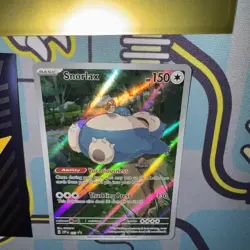 Snorlax 051 NM - Pokemon Sv: Scarlet & Violet: 151 ETB Black Star Promo Card ENG - Image 3