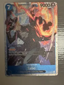 Bandai One Piece CCG Sabo Special Foil Character Card OP15-046 7 Cost 9000 - Image 1
