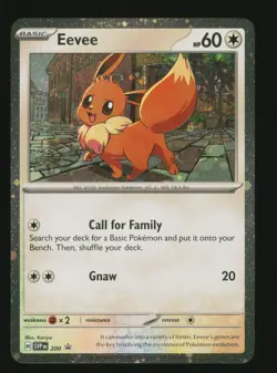 Eevee - 200 (Cosmos Holo) SVP 200 SV: Scarlet & Violet Promo Cards NM - Image 1