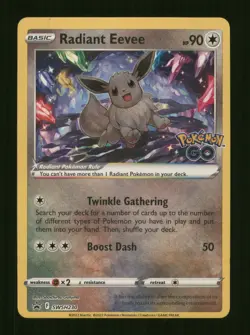 Radiant Eevee SWSH230 SWSH: Sword & Shield Promo Cards NM - Image 1