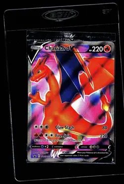 Charizard V - SWSH050 Sealed SWSH: Sword & Shield Promo Cards NM - Image 1
