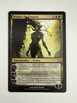 Vraska the Unseen MTG Magic the Gathering Card NM Near Mint RTR - Image 1
