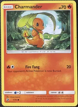 Charmander 1/70 Dragon Majesty Regular - Pokemon Card - Image 1