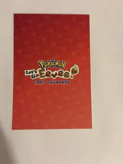 Nintendo Eevee Let's Go Eevee! Holo Alternative Art Basic Pokemon TCG Card - Image 2