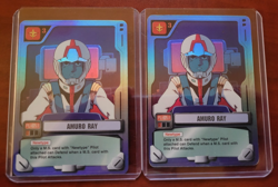 Gundam M.S. TCG - Pilot Card - Amuro Ray (PL-053) Rare Foil Lot of 2 - Image 1