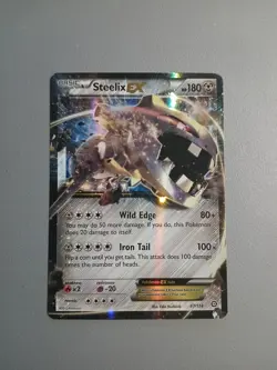 Steelix EX 67/114 Steam Siege Ultra Rare Holo Pokemon Card - Image 1