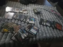 MTG Bulk Card Lot 300 Cards w/ 100 Lands Magic The Gathering Mixed - Image 2