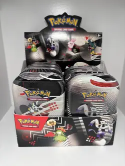 Pokemon Black Bolt & White Flare Unova Mini Tins - New/Sealed (7 Tins) - Image 1