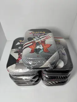 Pokemon Black Bolt & White Flare Unova Mini Tins - New/Sealed (7 Tins) - Image 2