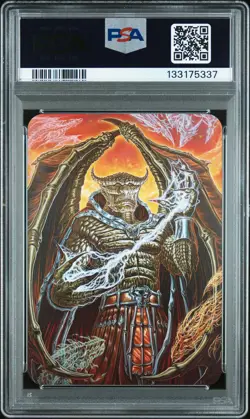 Sorcery Dragonlord Unique Foil Avatar Ed Beard Jr. Dragonlord PSA 10 Gem Mint - Image 2