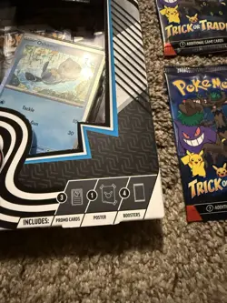 Pokemon Scarlet & Violet Black Bolt White Flare Poster Collection SV10.5 SEALED - Image 3
