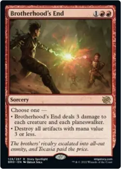 1 x Brotherhood's End - The Brothers' War - LP - MTG - Image 1