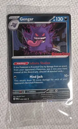 Pokemon TCG: Perfect Order - Gengar 50/88 GAMESTOP EXCLUSIVE RARE PROMO CARD - Image 1