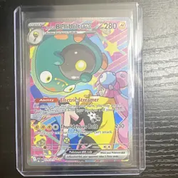 Pokemon Iono's Bellibolt ex Ultra Rare SIR Full Art 279/217 ASCENDED HEROES - Image 1