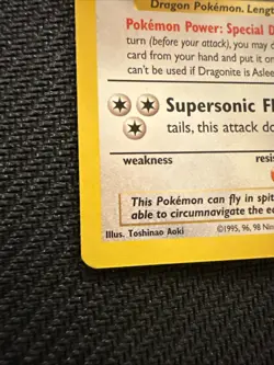 Pokemon TCG Dragonite 5 Promo Wizards Black Star Promos LP - Image 5