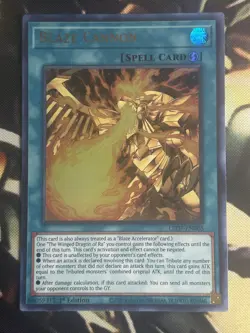Yugioh: Blaze Cannon - LED7-EN005 - Ultra Rare - 1st Edition - NM - Image 1