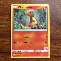Charmander 18/147 Charizard Stamp 42 Battle Academy Pokemon Near Mint - Image 1