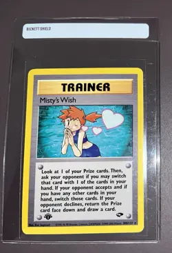 Misty’s Wish 108/132 1st Edition- Gym Challenge Pokemon - Image 1