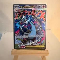 Mega Charizard X Ex 023 Mega Evolution Promo IR Holo Pokemon TCG - Image 1
