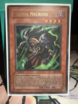 Yugioh Dark Crisis *Exodia Necross* DCR-020 1st Edition Ultra Rare NEAR MINT - Image 1