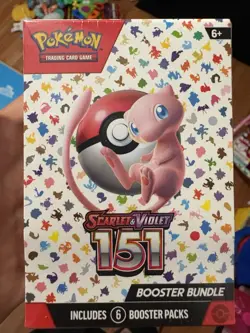 Pokemon Scarlet & Violet 151 Booster Bundle Box TCG English Mew - Image 1