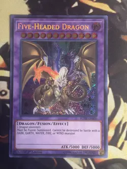 Yugioh: Five-Headed Dragon - BLHR-EN000 - Secret Rare - 1st Edition - NM - Image 1