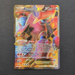 Pokemon Volcanion EX (Full Art) 107/114 XY - Steam Siege Holo - NEAR MINT CLEAN - Image 2