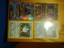 Pokemon TCG Lot Mewtwo, Mega Mewtwo EX, Wigglytuff,Clefairy Holo hp-dmg read des - Image 1