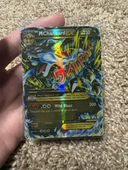 Pokemon M Charizard EX 69/106 Flashfire Mega Evolution Holo Ultra Rare 230 HP - Image 2