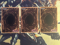Yugioh 3x Gaia the Magical Knight of Dragons MP21-EN124 PRISMATIC SECRET RARE NM - Image 2