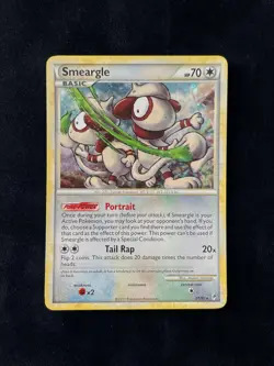 POKEMON TCG 2011 SMEARGLE 21/95 CALL OF LEGENDS HOLO RARE EN LP - Image 1