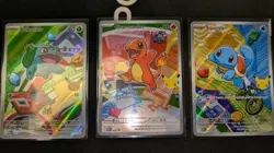 Pokemon 30th First Partner Kanto Starters Bulbasaur, Charmander, Squirtle - Image 1