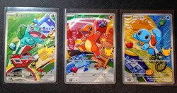 Pokemon 30th First Partner Kanto Starters Bulbasaur, Charmander, Squirtle - Image 1