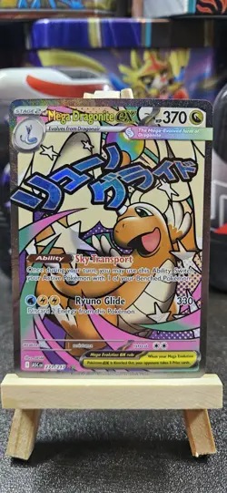 Mega Dragonite EX 271/217 NM/M Full Art Holo Ascended Heroes Pokemon TCG Card - Image 1